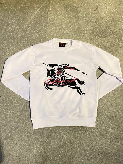 White & dark gray Mafiajlv sweatshirts